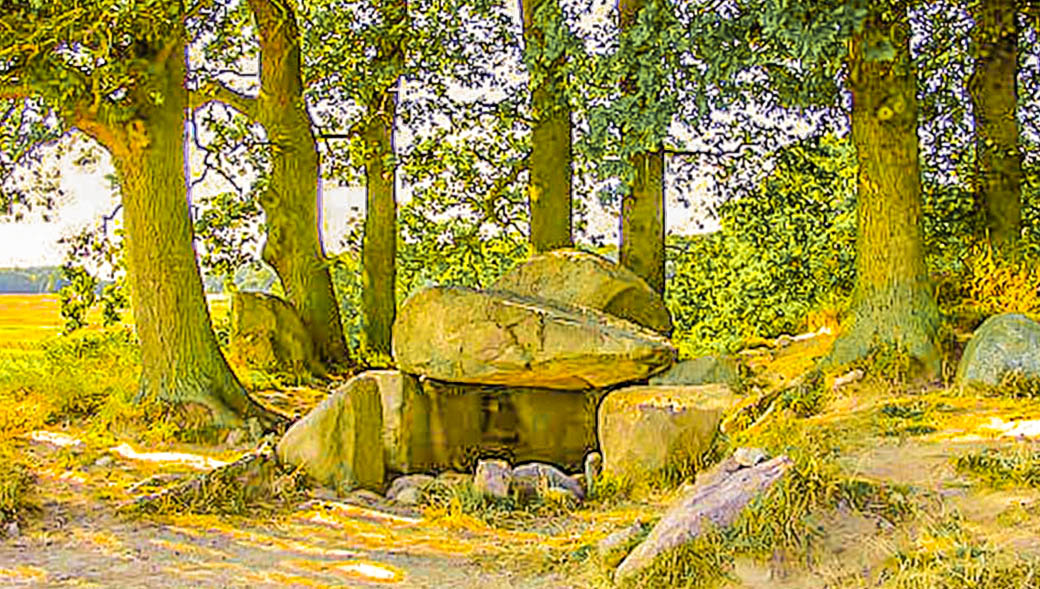 Grosssteingrab in Lancken-Granitz
